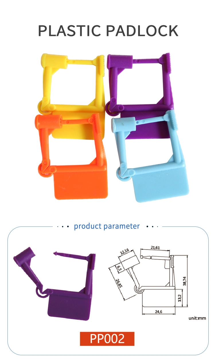 High Security Plastic Padlock Seal Airline